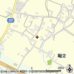 福岡県豊前市堀立711周辺の地図