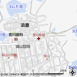 東幼稚園周辺の地図
