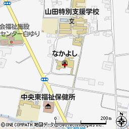 香美市立　なかよし保育園周辺の地図