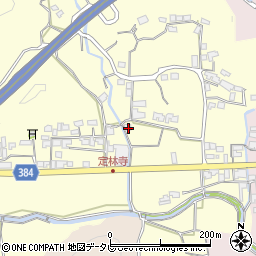 高知県南国市岡豊町定林寺327周辺の地図