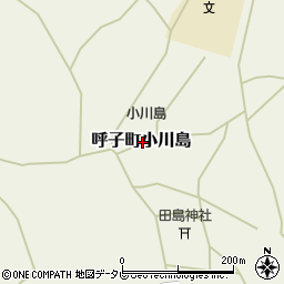 佐賀県唐津市呼子町小川島周辺の地図