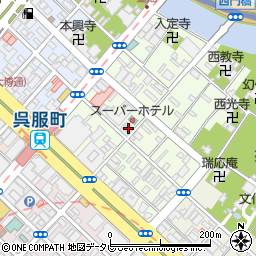 上魚町葛城地蔵尊　保存会　事務局周辺の地図