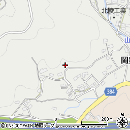 高知県南国市岡豊町滝本周辺の地図
