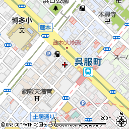 宗教法人幸福の科学博多支部周辺の地図