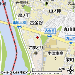 地方卸売市場・中津中央青果株式会社周辺の地図
