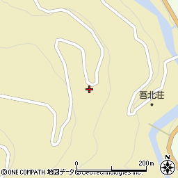 高知県吾川郡いの町下八川丁1321周辺の地図