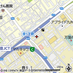株式会社東洋コイケ福岡支店周辺の地図