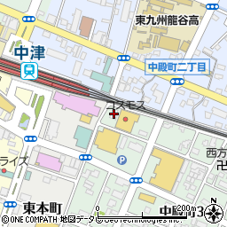 グリーンパレス中津壱番館周辺の地図