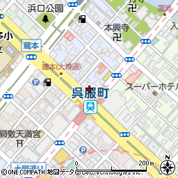 日本通信機器株式会社　福岡支社周辺の地図