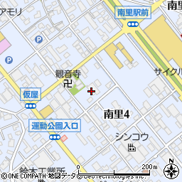 丸昌化学工業株式会社　福岡支店周辺の地図