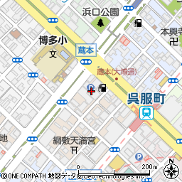 呉服町ランプサイドパーキング周辺の地図