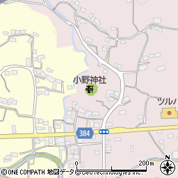 小野神社周辺の地図