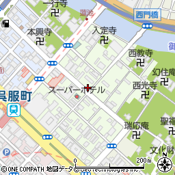 日本パーク・上呉服コインパーク駐車場周辺の地図