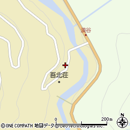 高知県吾川郡いの町下八川丁1728周辺の地図