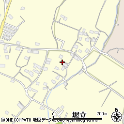 福岡県豊前市堀立741周辺の地図