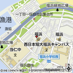 西日本鉄道　福浜アパート２００周辺の地図