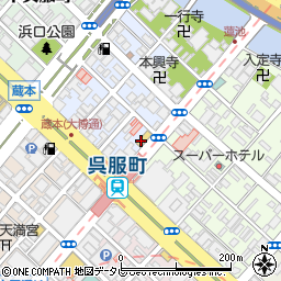 アザレ福岡Ｎ本舗周辺の地図