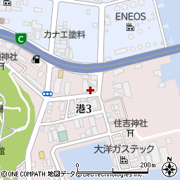 中国塗料株式会社　福岡営業所周辺の地図