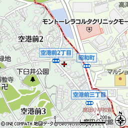 福岡県福岡市博多区空港前3丁目25-3周辺の地図