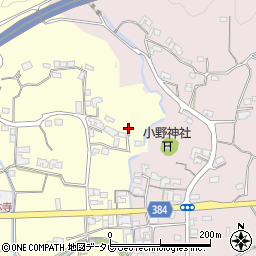 高知県南国市岡豊町定林寺732周辺の地図