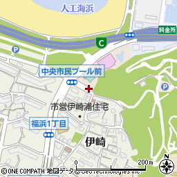 福岡県福岡市中央区西公園周辺の地図