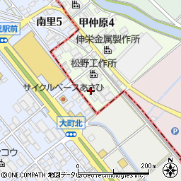 ウチノ看板株式会社　福岡営業所周辺の地図