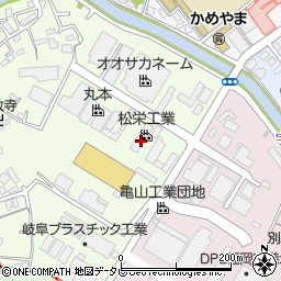松栄工業株式会社周辺の地図