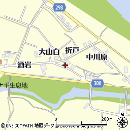 徳島県海部郡海陽町高園酒岩1周辺の地図