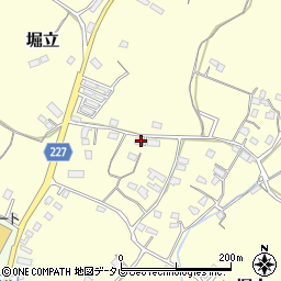 福岡県豊前市堀立周辺の地図