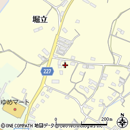 福岡県豊前市堀立635周辺の地図