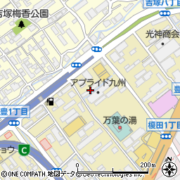 布亀株式会社　福岡営業所周辺の地図