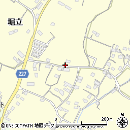 福岡県豊前市堀立603周辺の地図