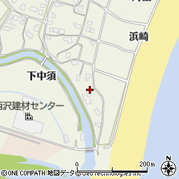 徳島県海部郡海陽町大里浜崎202周辺の地図