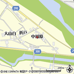 徳島県海陽町（海部郡）高園（中川原）周辺の地図
