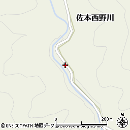 和歌山県西牟婁郡すさみ町佐本西野川10周辺の地図