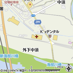 徳島県海部郡海陽町大里松ノ本16-8周辺の地図