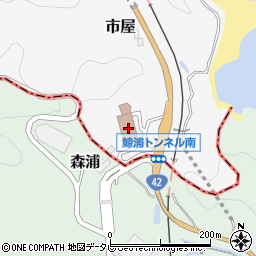 和歌山県東牟婁郡那智勝浦町市屋1056周辺の地図