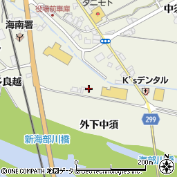 徳島県海部郡海陽町大里松ノ本35周辺の地図