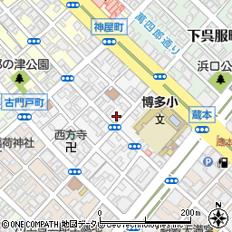 松阪屋　本館周辺の地図