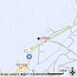 高知県香南市香我美町中西川1552周辺の地図