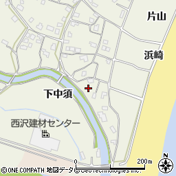 徳島県海部郡海陽町大里浜崎192-2周辺の地図