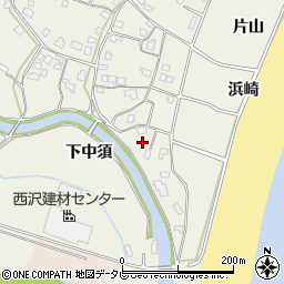 徳島県海部郡海陽町大里浜崎192周辺の地図