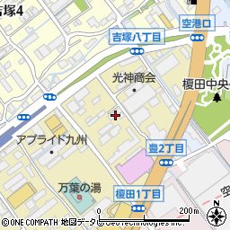 株式会社ヤスキグループ　福岡支店周辺の地図