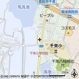 岡野理容店周辺の地図