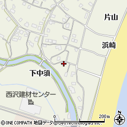 徳島県海部郡海陽町大里浜崎190周辺の地図