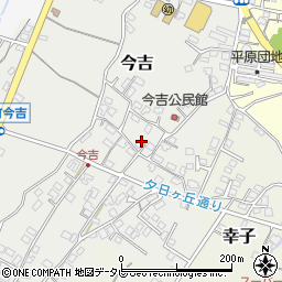 福岡県吉富町（築上郡）今吉周辺の地図