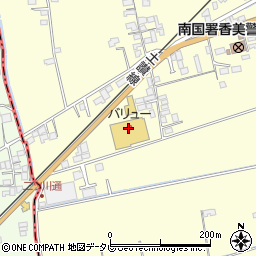 四国銀行バリュー山田 ＡＴＭ周辺の地図