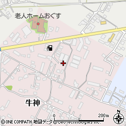 大分県中津市牛神28周辺の地図