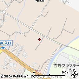 福岡県豊前市塔田827周辺の地図