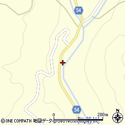 愛媛県大洲市田処698周辺の地図